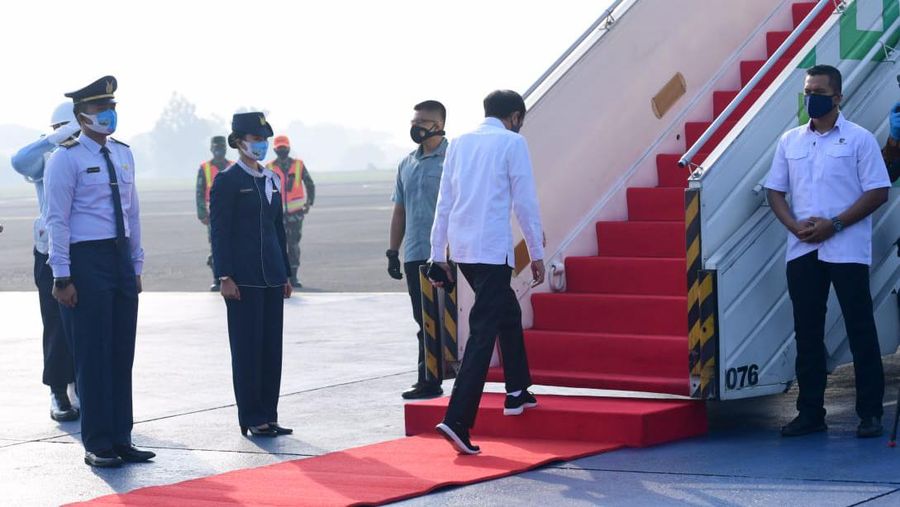 Presiden Akan Tinjau Posko Penanganan dan Penanggulangan Covid-19 Jawa Timur. Dok: Biro Pers Sekretariat Presiden