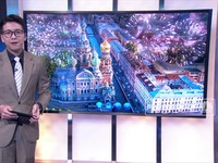 Tutup Perayaan Victory Day di Rusia dengan Pesta Kembang Api