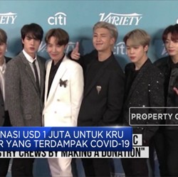 BTS Donasi USD 1 Juta untuk Kru Konser yang Terdampak Corona