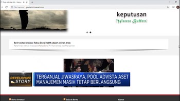 Ini Klarifikasi Pool Advista AM Terkait Jiwasraya