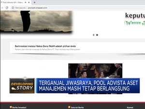 Ini Klarifikasi Pool Advista AM Terkait Jiwasraya