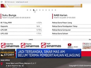 Jadi Tersangka, Ini Penjelasan Sinarmas AM