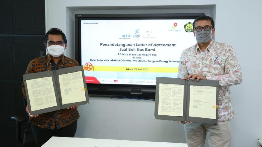 PGN Tandatanganani LoA Tahap Ketiga dengan Produsen Gas Bumi Implementasi Kepmen ESDM 89K/2020. Ist