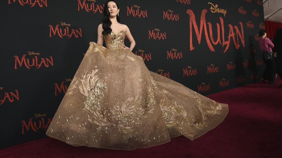 This image released by Disney shows Yifei Liu in the title role of 