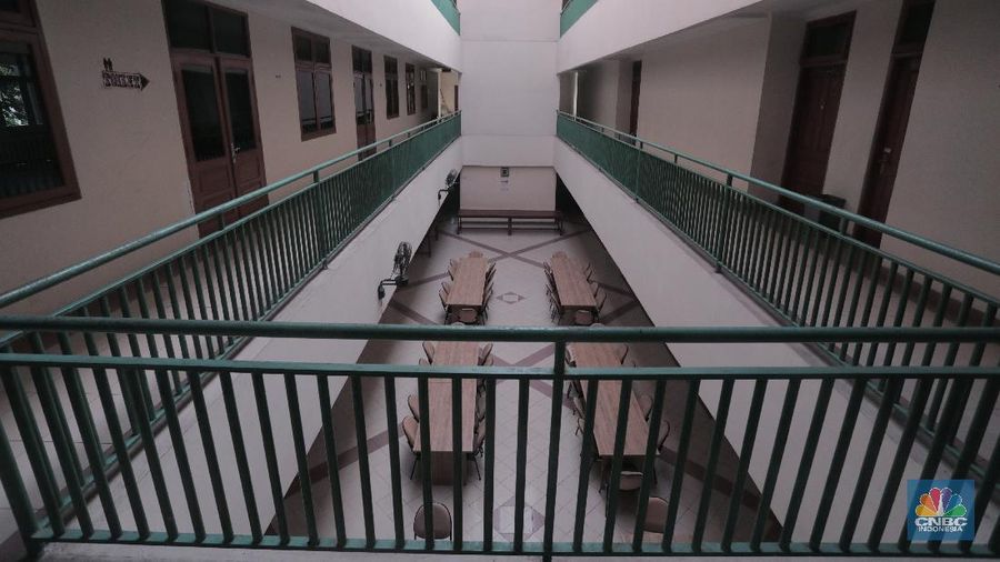 Asrama Haji Pondok Gede (CNBC Indonesia/Andrean Kristianto)