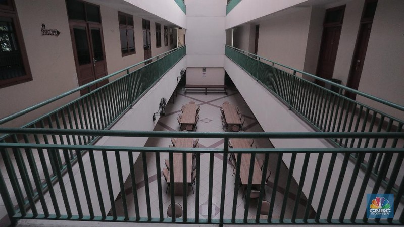 Asrama Haji Pondok Gede (CNBC Indonesia/Andrean Kristianto)