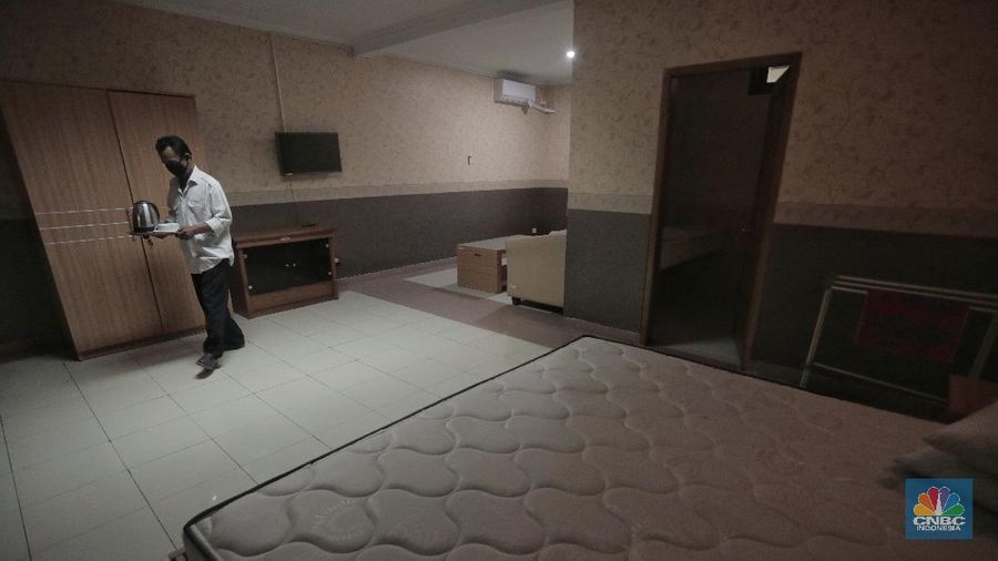 Asrama Haji Pondok Gede (CNBC Indonesia/Andrean Kristianto)