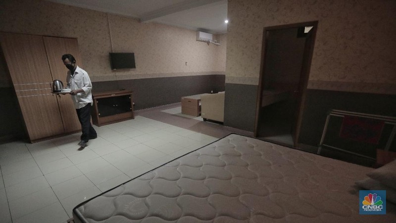 Asrama Haji Pondok Gede (CNBC Indonesia/Andrean Kristianto)