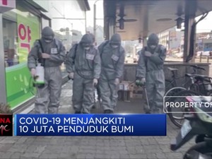 Covid-19 Sudah Jangkiti 10 Juta Penduduk Bumi