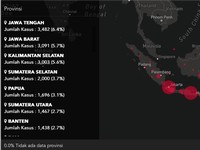 Ini 10 Provinsi dengan Paparan Covid-19 Paling Seram!