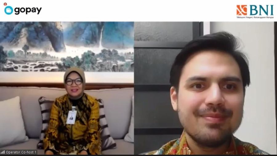 Gopay (CNBC Indonesia/Rahajeng)