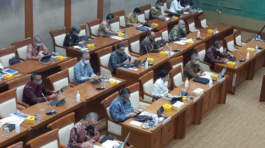 Kssk di DPR (CNBC Indonesia/Lidya)