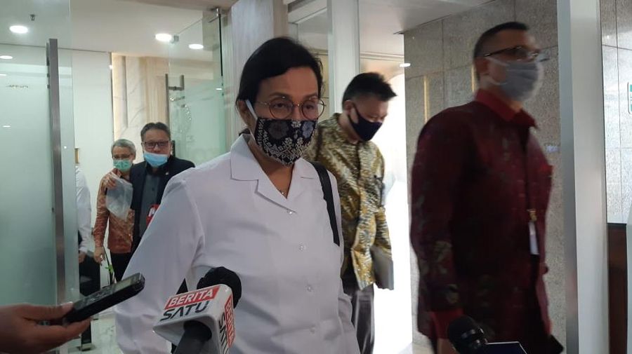 Menteri Keuangan Sri Mulyani (CNBC Indonesia/Lidya)