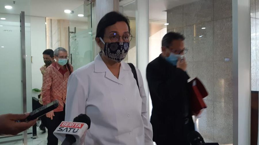 Menteri Keuangan Sri Mulyani (CNBC Indonesia/Lidya)