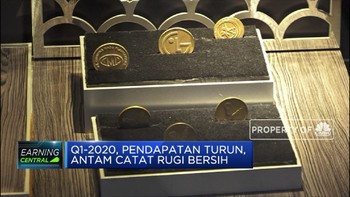 Q1-2020, Pendapatan Antam Turun 16,3%