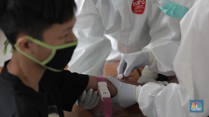 Rapid Test  (CNBC Indonesia/Tri Susilo)