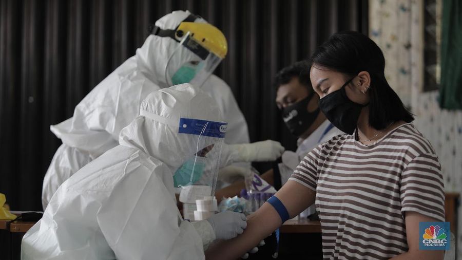 Rapid Test  (CNBC Indonesia/Tri Susilo)