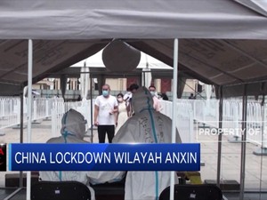 China Lockdown Wilayah Anxin