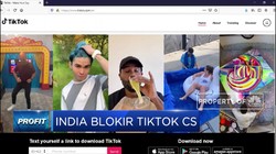 India Blokir Tiktok dan 59 Aplikasi Asal China