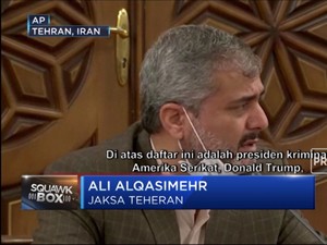 Iran Perintahkan Tangkap Trump