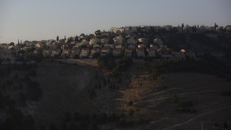 A view of the West Bank Jewish settlement of Ma'ale Efrayim in the Jordan Valley, Tuesday, June 30, 2020. Israeli Prime Minister Benjamin Netanyahu appears determined to carry out his pledge to begin annexing parts of the occupied West Bank, possibly as soon as Wednesday. (AP Photo/Oded Balilty)