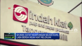 Q1-2020, Laba Bersih Indah Kiat Melonjak