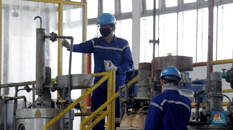 Rare earth element atau yang juga dikenal dengan sebutan logam tanah jarang (LTJ) . (CNBC Indonesia/Tri Susilo)