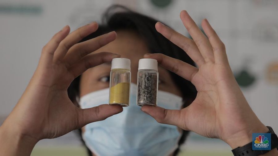 Rare earth element atau yang juga dikenal dengan sebutan logam tanah jarang (LTJ) . (²©²ÊÍøÕ¾/Tri Susilo)