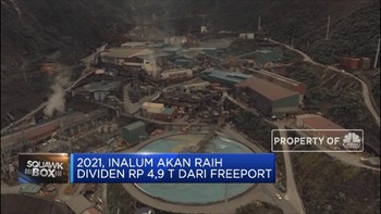 2021, Inalum akan Raih Dividen Rp 4,9 T dari Freeport