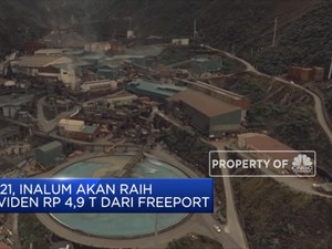 2021, Inalum akan Raih Dividen Rp 4,9 T dari Freeport