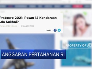 Prabowo Ajukan Anggaran Pertahanan RI 2021 Sebesar RP 129 T