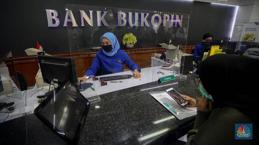 Bank Bukopin (CNBC Indonesia/Andean Kristianto)