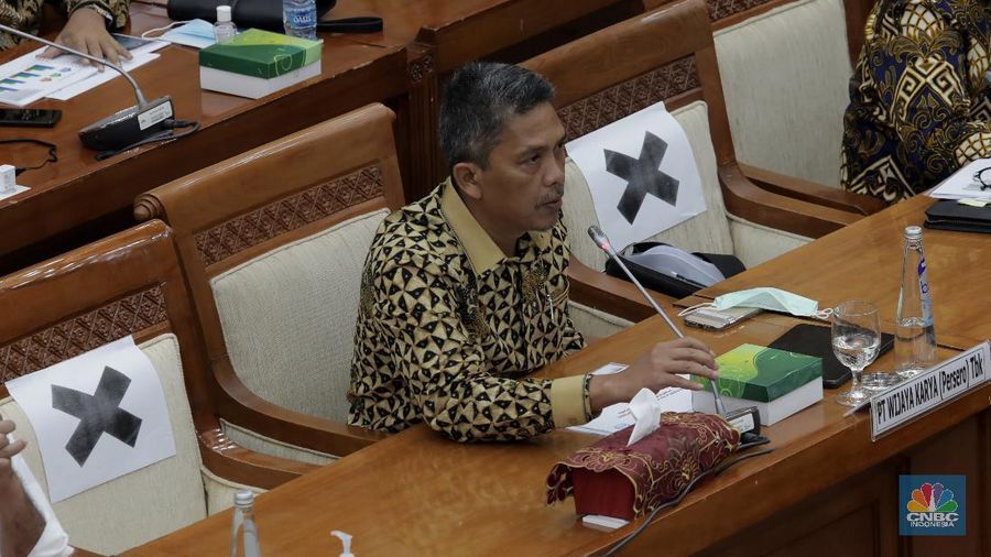 Direktur Utama Wijaya Karya (WIKA) Agung Budi Waskito (CNBC Indonesia/Tri Susilo)