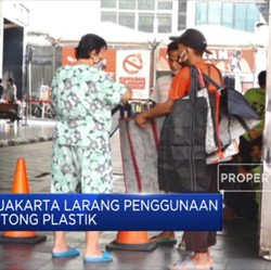 DKI Jakarta Larang Penggunaan Kantong Plastik