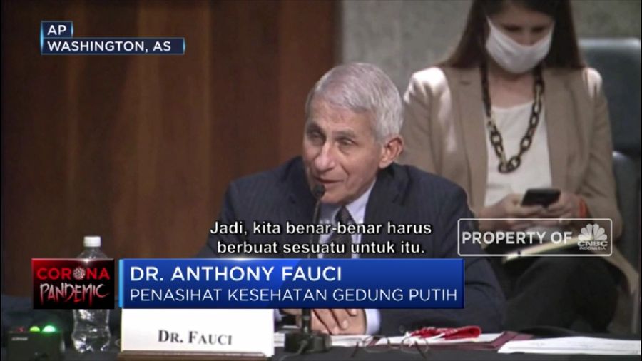 Fauci: Covid-19 AS Bisa Capai 100 Ribu Kasus Per Hari (CNBC Indonesia TV)