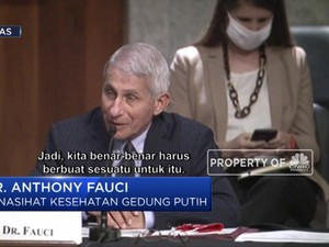 Fauci: Covid-19 AS Bisa Capai 100 Ribu Kasus Per Hari