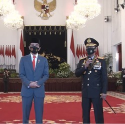HUT Bhayangkara, Jokowi ke Polisi: Awas Kebakaran Hutan
