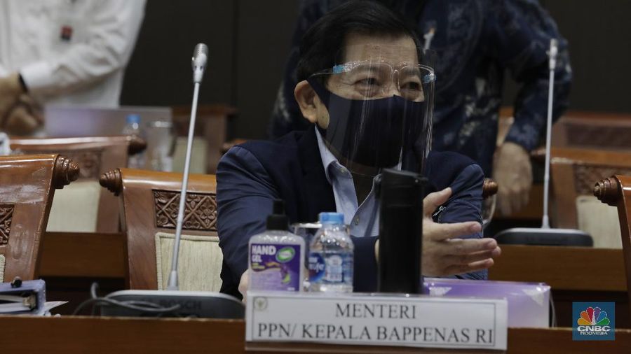 Kepala Bappenas Suharso Monoarfa (CNBC Indonesia/Tri Susilo)
