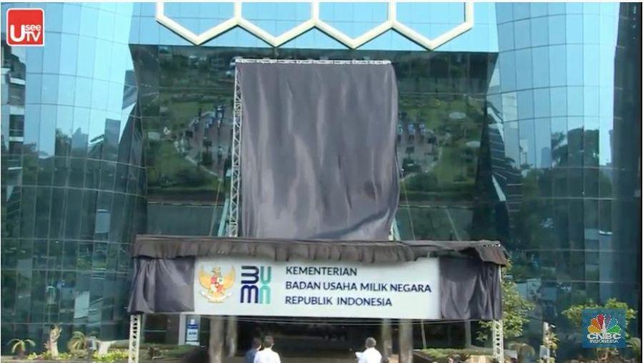 Menteri BUMN Erick Thohir (CNBC Indonesia/Monica Wareza)