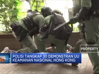 Polisi Tangkap 30 Demonstran UU Keamanan Nasional Hong Kong