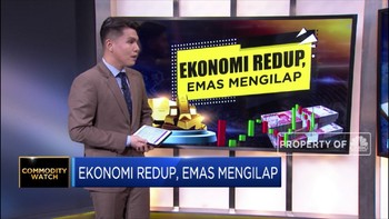 Ekonomi Redup, Emas Berkilau