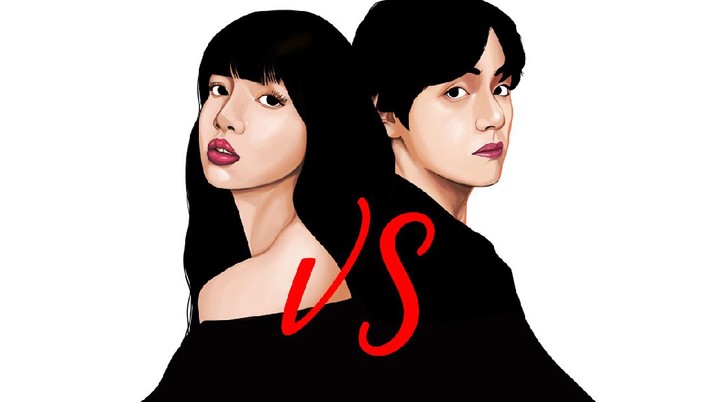 INFOGRAFIS, BTS vs Blackpink INFOGRAFIS, BTS vs Blackpink