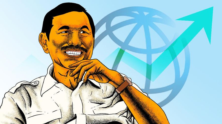 Infografis/Luhut Kaget  RI Naik Kelas Jadi Negara Menengah Atas, Kenapa?/Aristya Rahadian