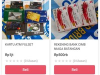 Jual Beli Rekening Bank di Tokopedia Cs, Ini Respons BI & OJK