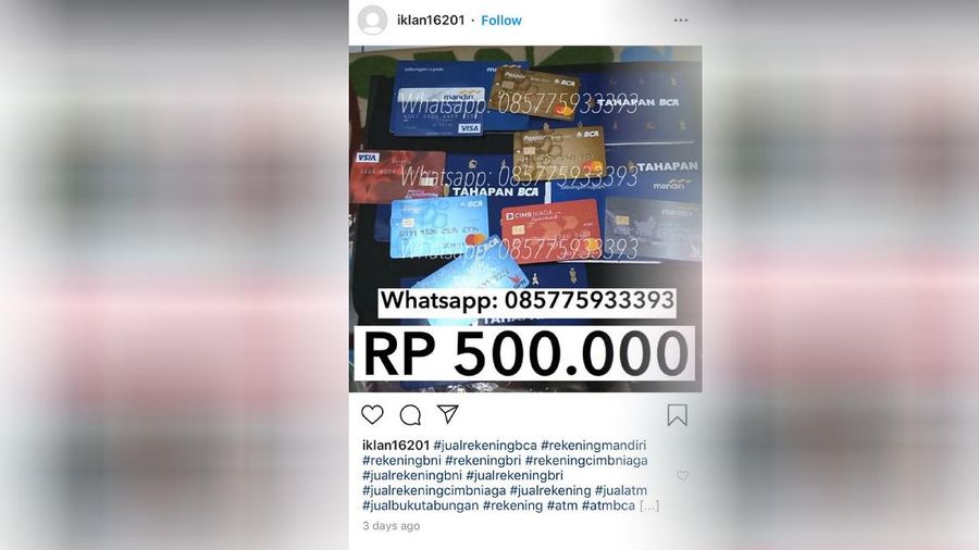 Jual Beli Buku Tabungan//Cover