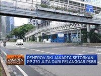 Pemprov DKI Jakarta Setorkan Rp 370 Juta Dari Pelanggar PSBB