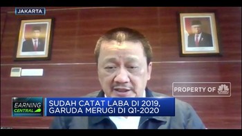 Terinfeksi Corona, Garuda Merugi di Q1-2020