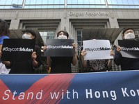 Bela Hong kong, Pendemo Korsel Serukan Boikot Film Mulan