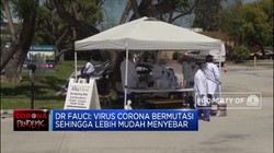 Fauci: Virus Corona Bermutasi Sehingga Lebih Mudah Menyebar
