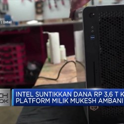 Intel Suntikkan Dana Rp 3,6 T ke Platform Milik Mukesh Ambani